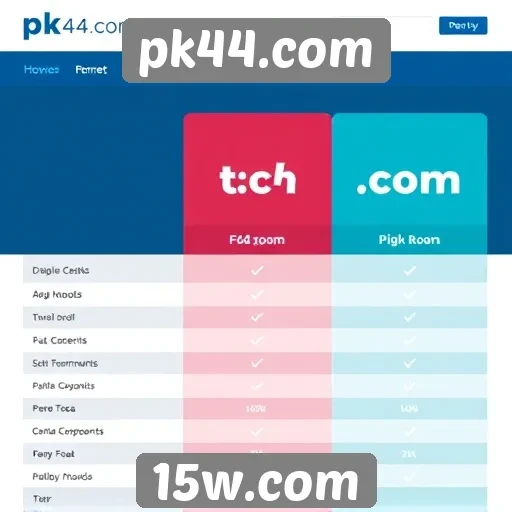 Comparação entre pk44.com e outros sites de jogos