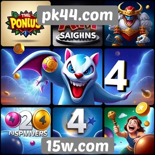 Jogos populares disponíveis no pk44.com