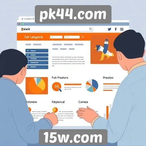 Avaliação da experiência do usuário no site pk44.com